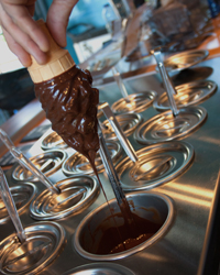 enrobages de chocolat belge - Quai des glaces